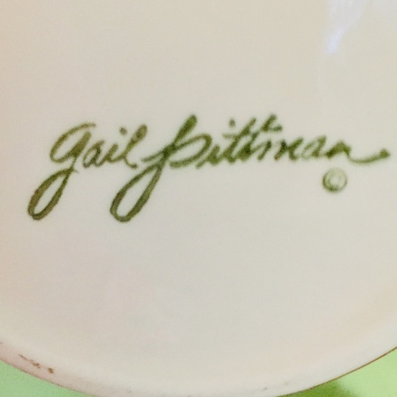 SLAH Provence Retired Large Hand Painted Pitcher - Picture 2 of 3